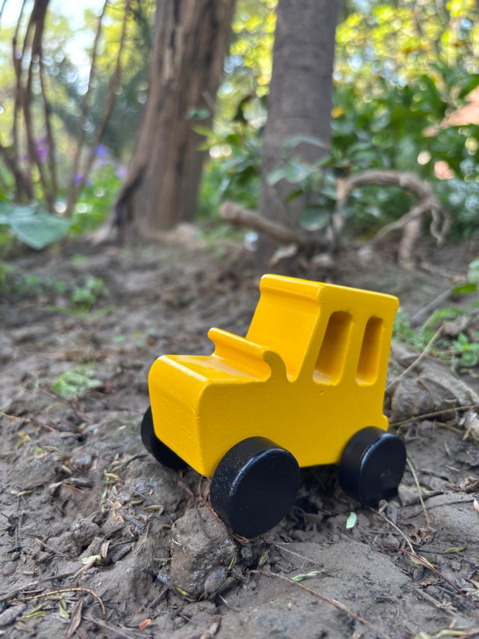 Yellow Tractor