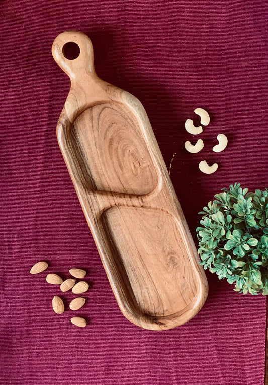 2 Section Serving Tray