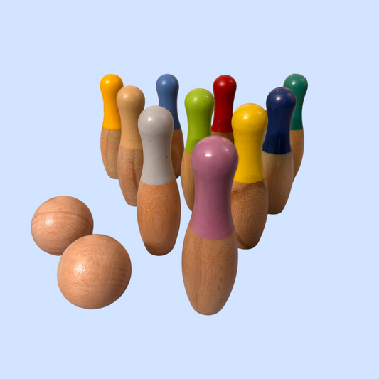 Bowling Set Toy – 10 Pins & 2 Balls