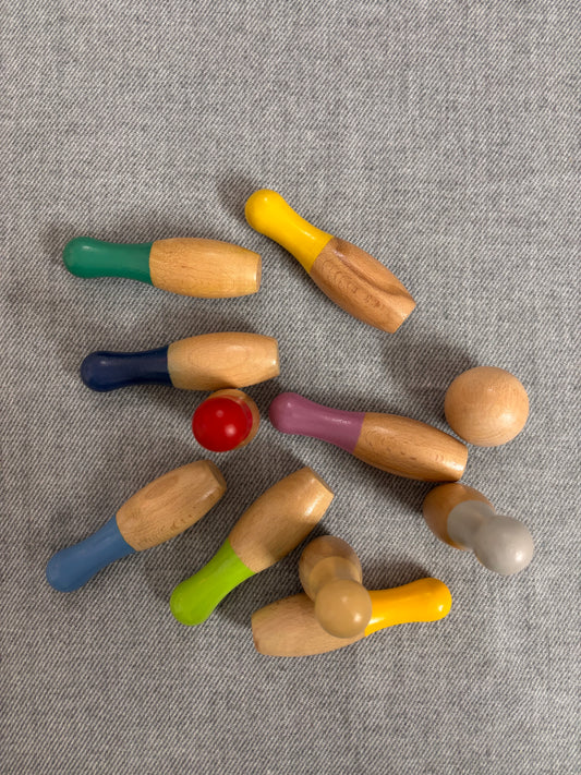 Bowling Set Toy – 10 Pins & 2 Balls